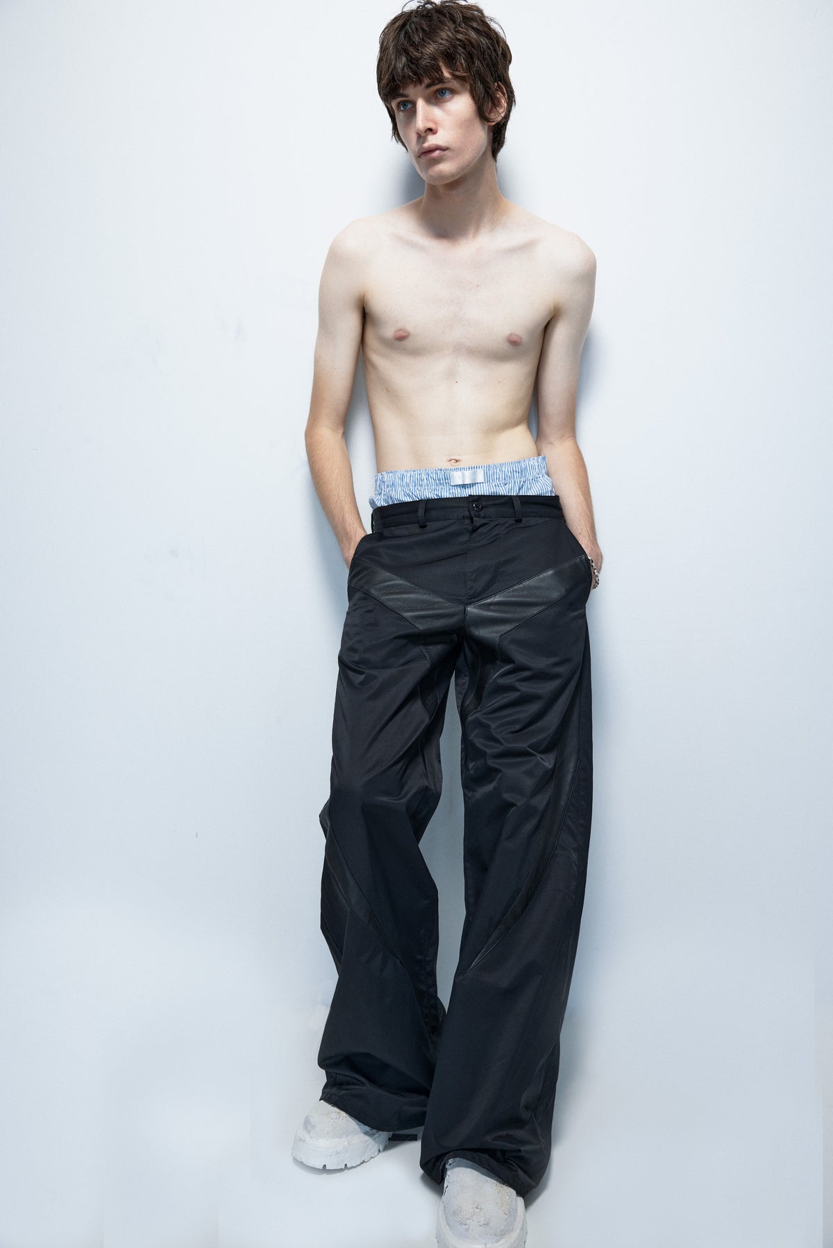 NYLON MOTO PANT