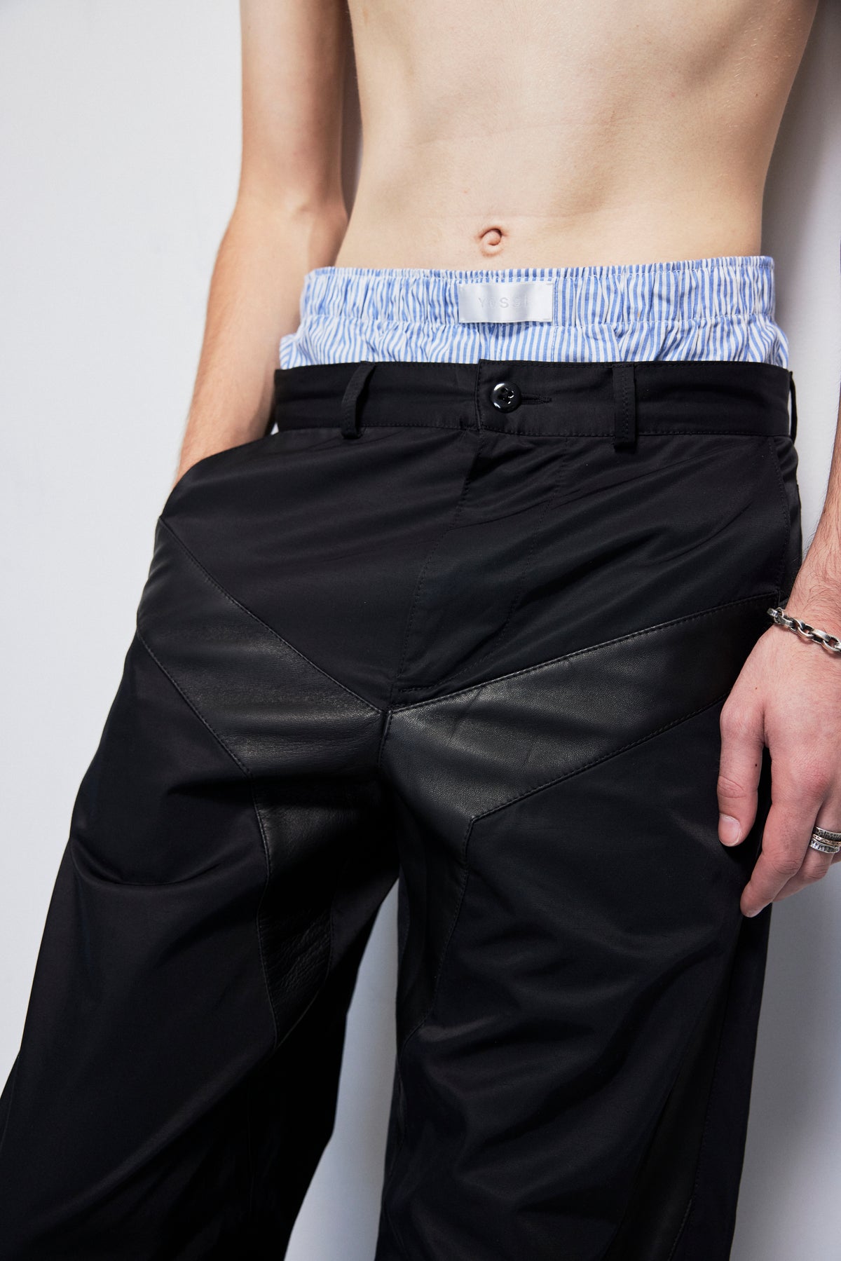 NYLON MOTO PANT