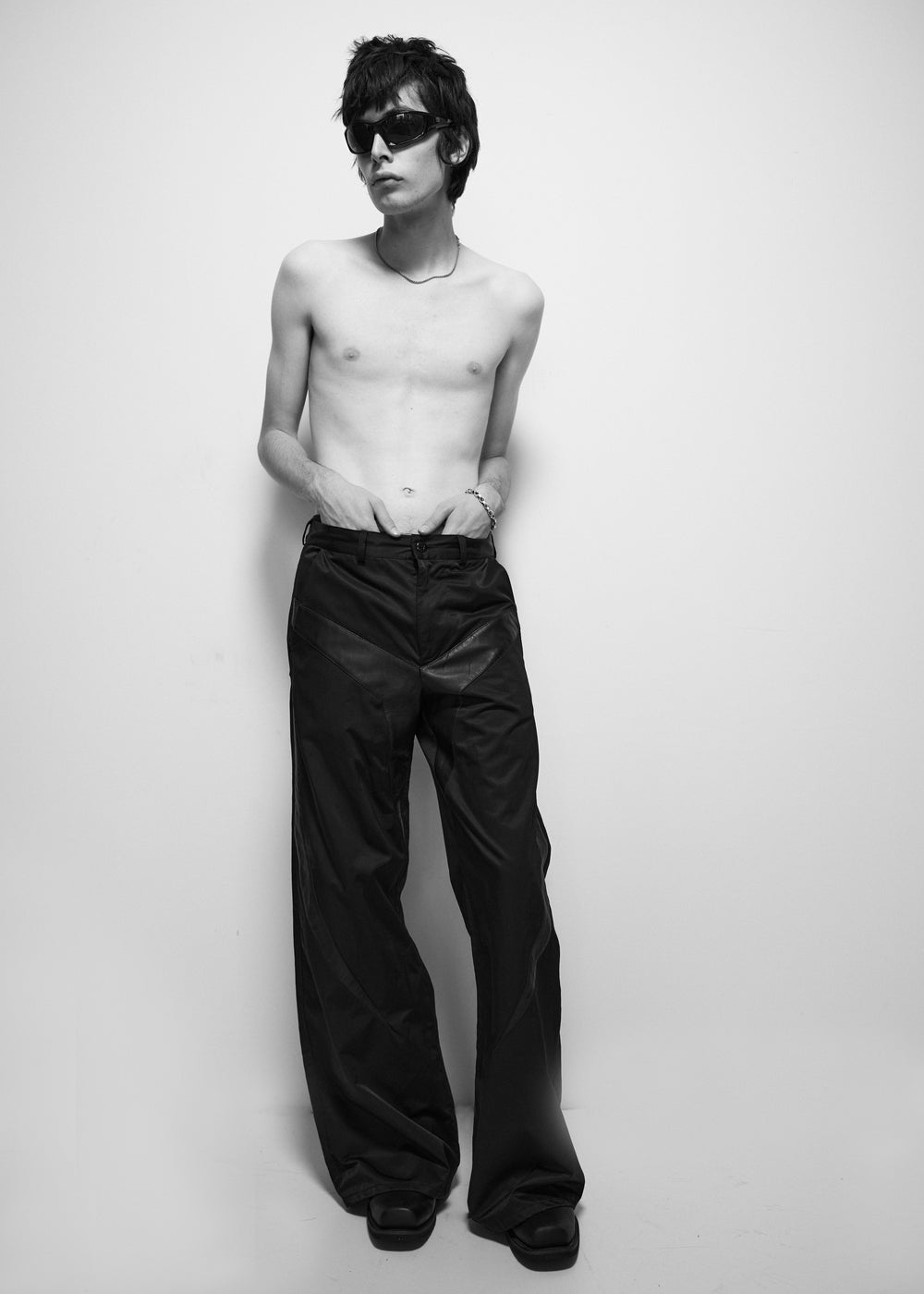 NYLON MOTO PANT