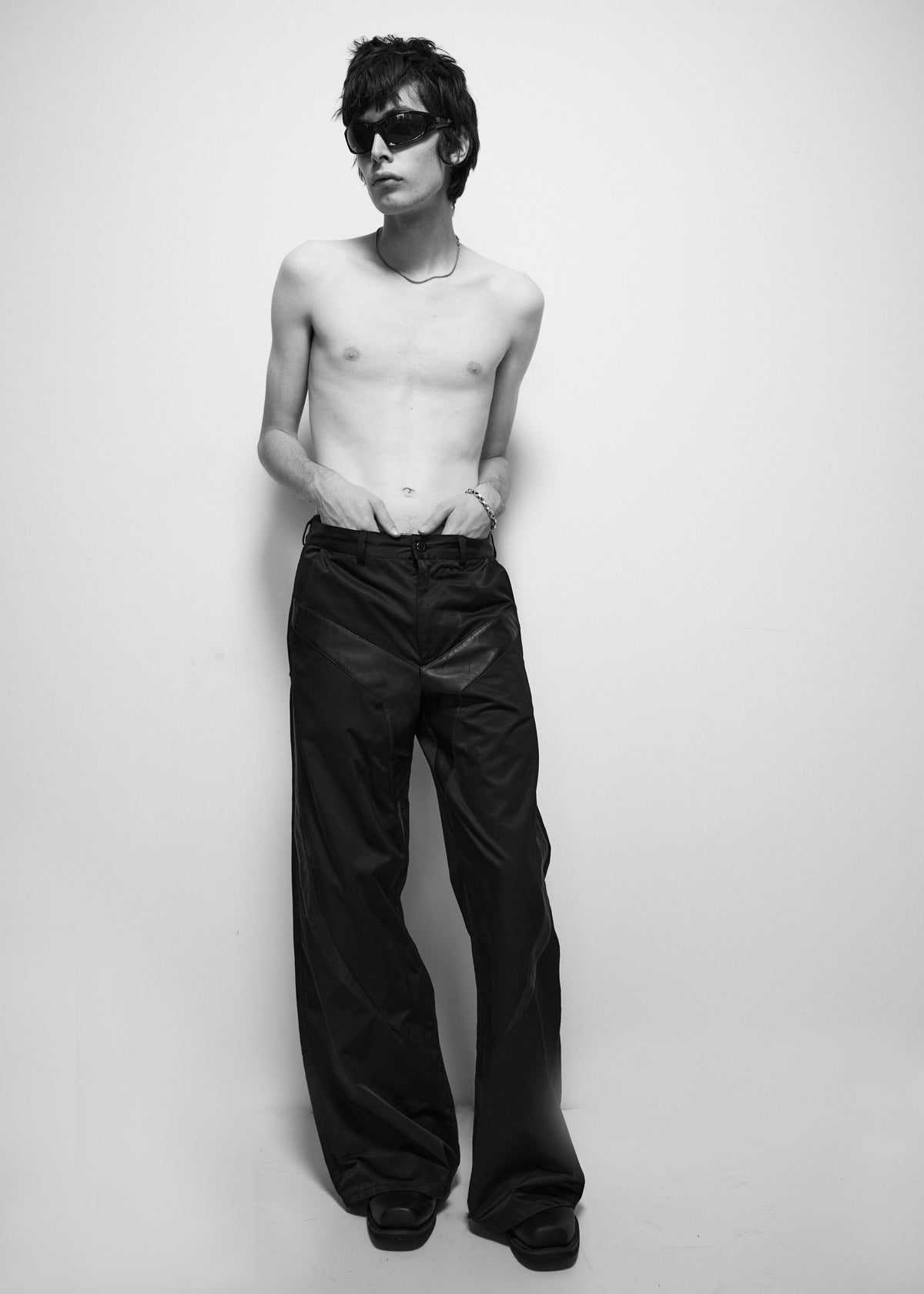 NYLON MOTO PANT