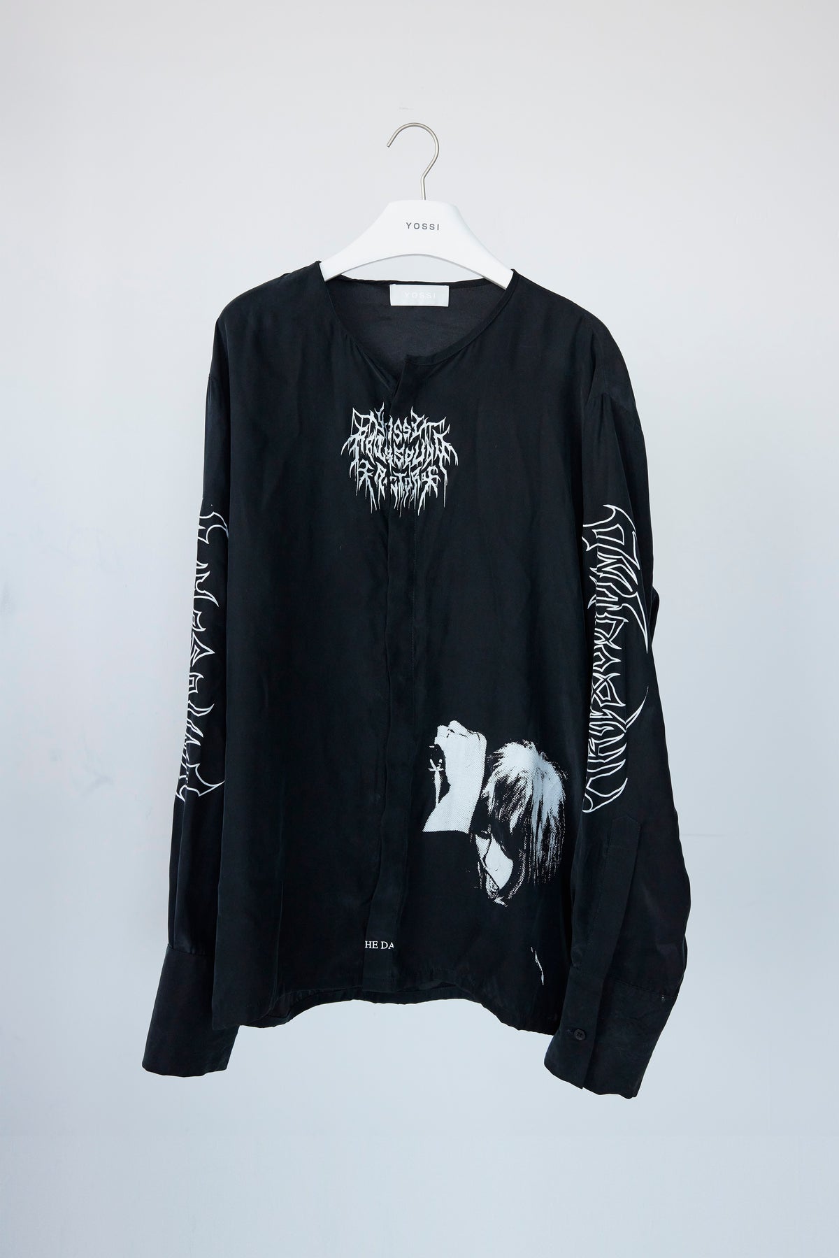 FADED METAL SILK SHIRT