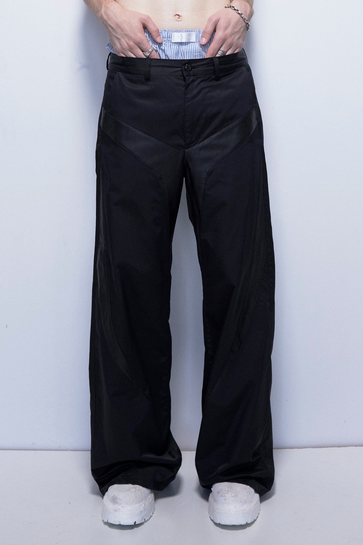 NYLON MOTO PANT