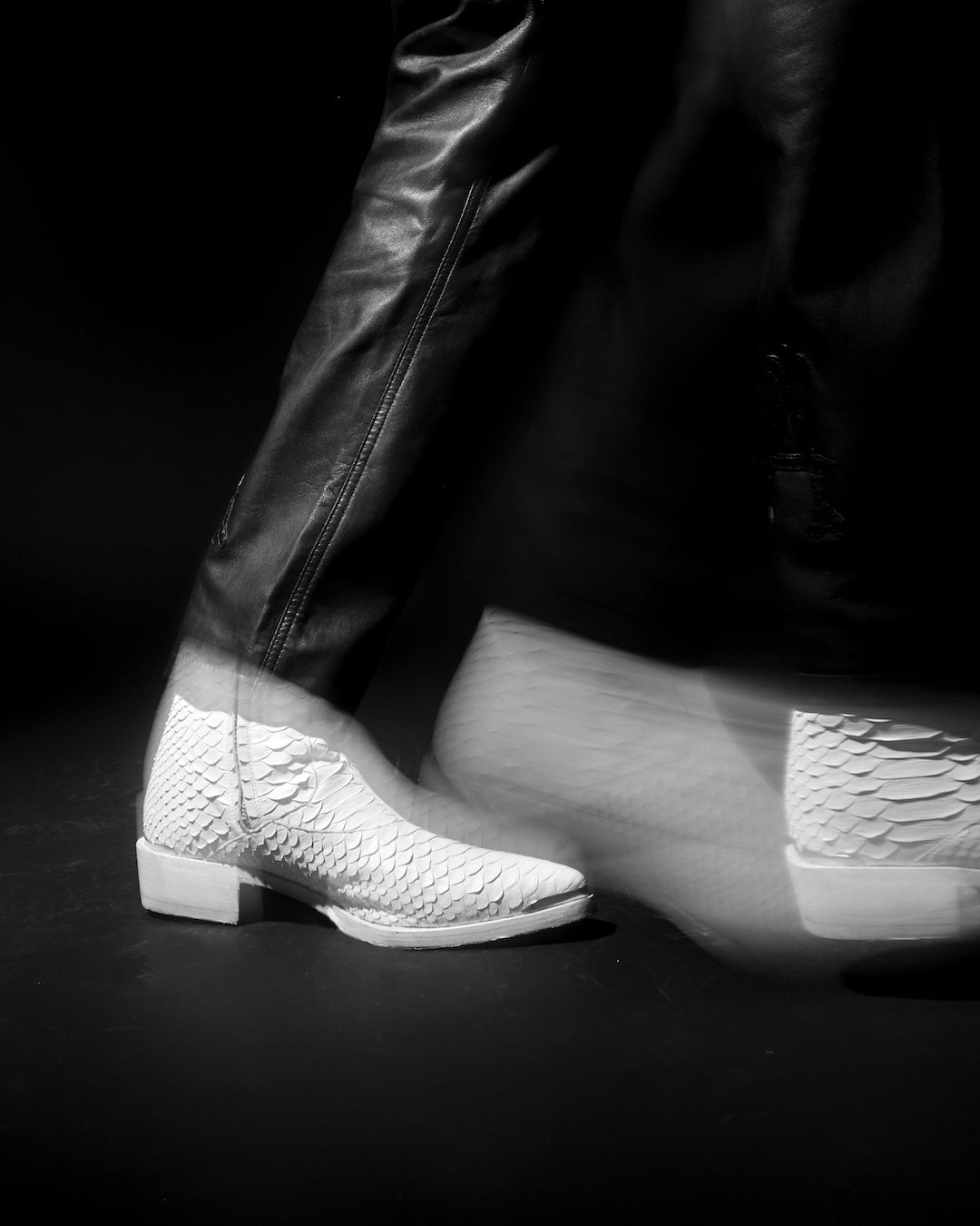 PYTHON WESTERN BOOT